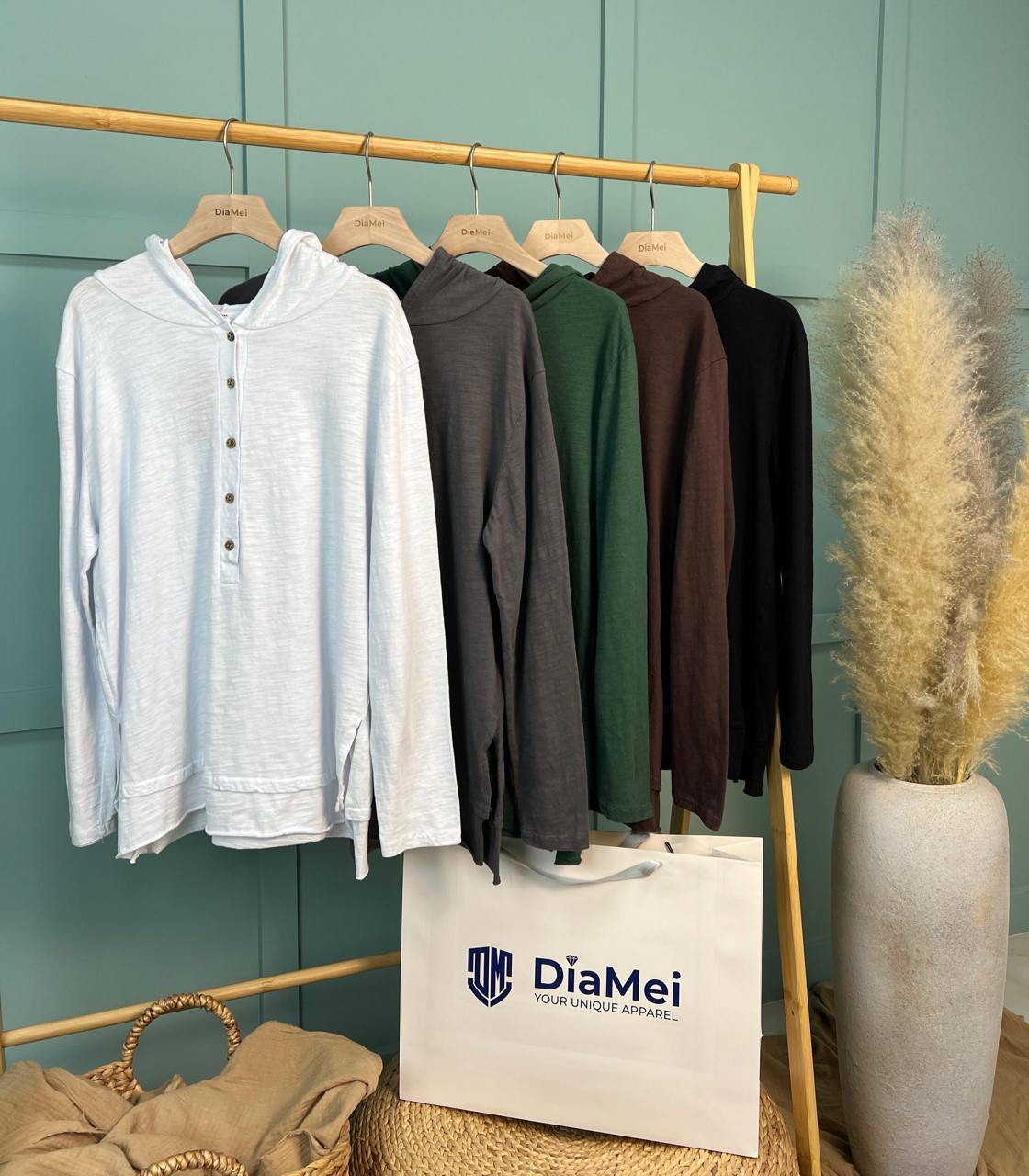 🌟 Лонгсливы с капюшоном